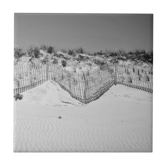 M black and white dunes tile (Front)