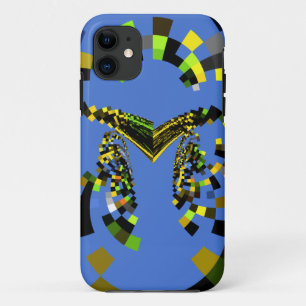 M Blue Case-Mate iPhone Case