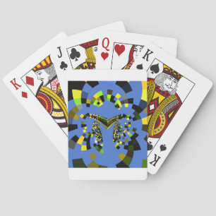 M Blue Playing Cards