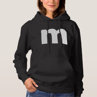 M Chocolate Candy Halloween Team Groups Costume Fu Hoodie