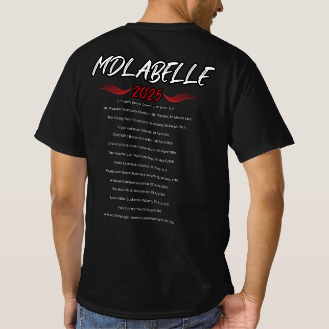 M.D. LaBelle 2025 Book Tour Collector Shirt Unisex (Back)