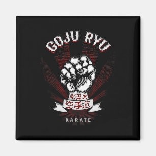 M Dam Goju Ryu Karate - Uni-adults Magnet