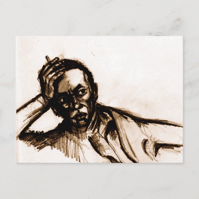 M. davis postcard (Front)