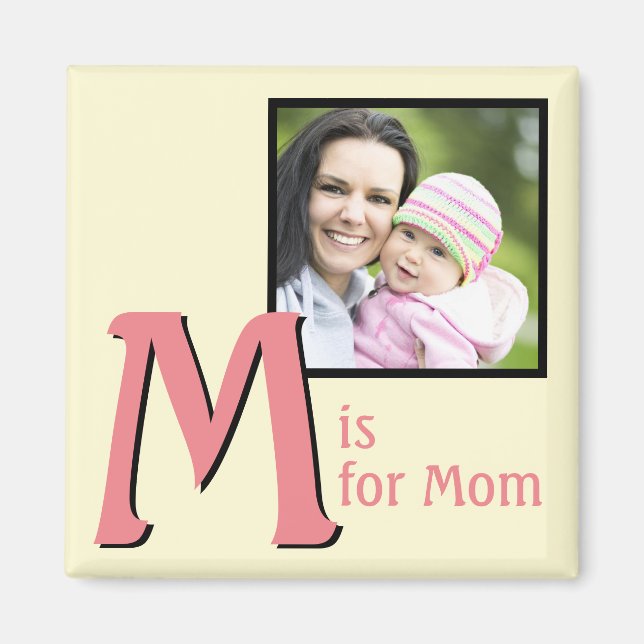 M for Mom Magnet (Front)