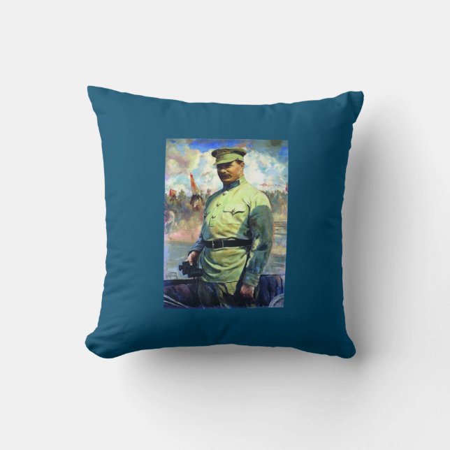M. Frunze - Soviet Army Officer, Red Army Founder Cushion (Front)