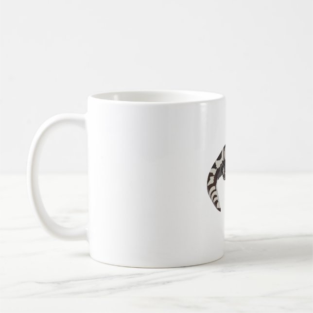 M is for Marbled Salamander Coffee Mug (Left)