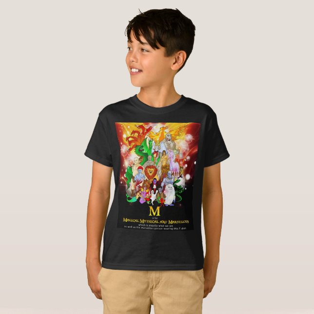 M is for Marvellous T-Shirt (Front Full)