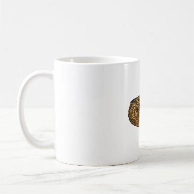 M is for Mediterranean Moray Eel Coffee Mug (Left)