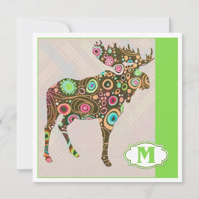 M is for Moose (Front)