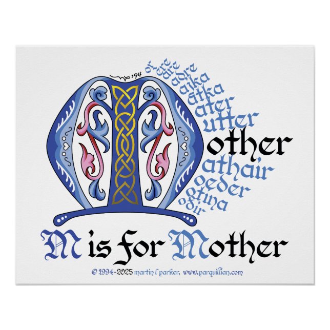 "M is for Mother" Poster (Front)