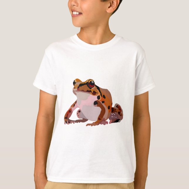 M is for Mountain Chicken Frog T-Shirt (Front)