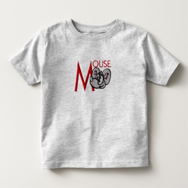 M is for Mouse Toddler T-Shirt (Front)