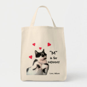 "M" is for Mummy Tote Bag