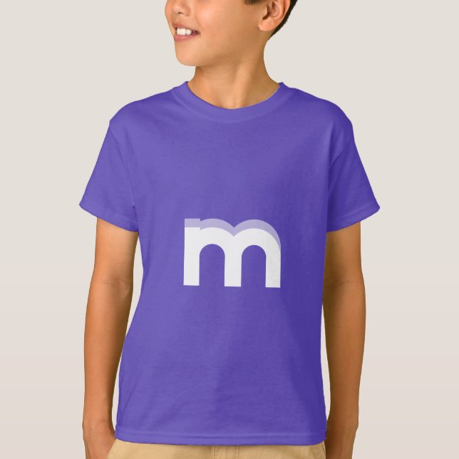 M letter T-Shirt (Front)