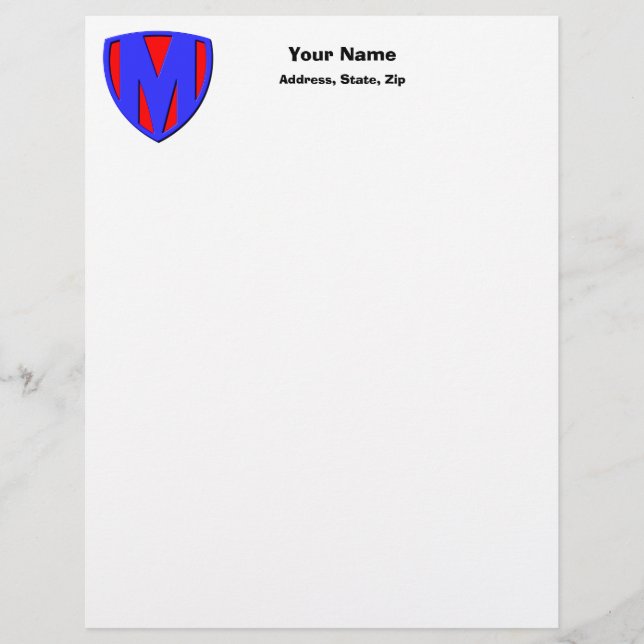 M LETTERHEAD (Front)