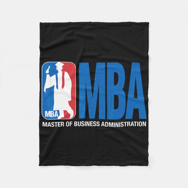 M Masters Degree Graduation Sketll Theme Pun Grad  Fleece Blanket (Front)