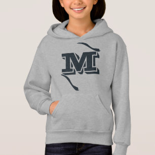 M Mesmerising Motion Serif Monogram Crewneck