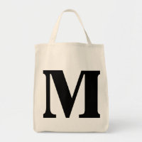 "M" MONOGRAM BAG