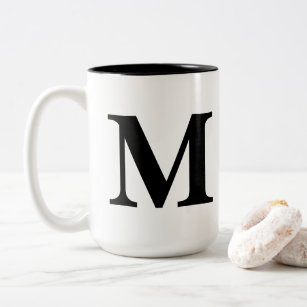 "M" mug