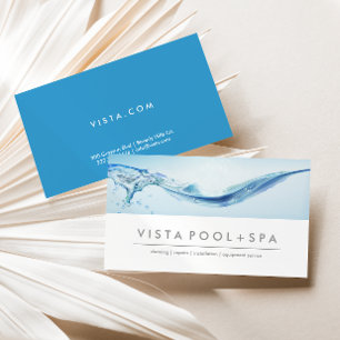 M O D E R N Business Card Water Waves