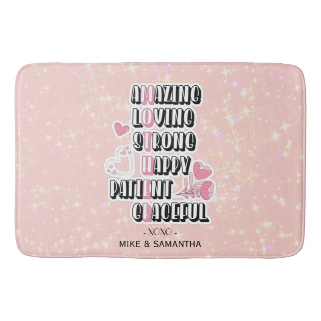 M.O.T.H.E.R. - A Tribute to Moms Bath Mat (Front)