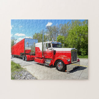 M. Page Red & White W900L Puzzle