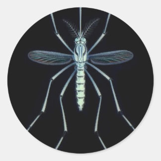 M POWER, CLASSIC ROUND STICKER