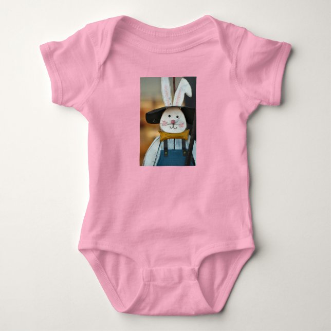 M r,Bunny Baby Bodysuit (Front)