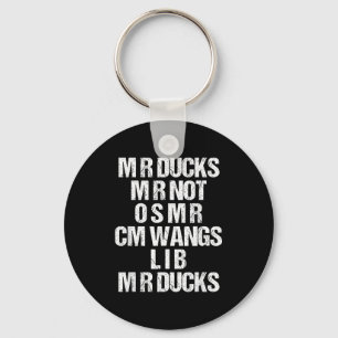 M R Ducks M R Not O S M R Cm Wangs Lib M R Ducks Key Ring