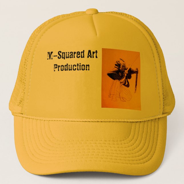 M-Squared Art Production Trucker Hat (Front)