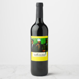 M WINE  JMT Custom Wine Bottle Label (3.5" x 4")