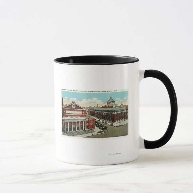 MA Avenue View of Symphony, Horticultural Mug (Right)