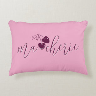 Ma Cherie Heart Berries Sweetheart Custom Colours Decorative Cushion