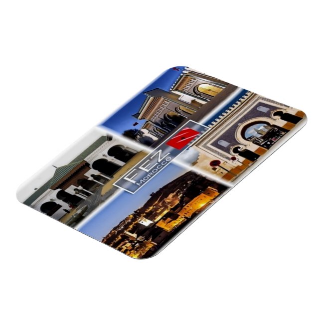 MA Morocco -  Fez - Magnet (Left Side)