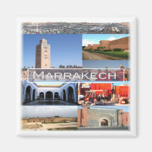 MA * Morocco - Marrakech Magnet