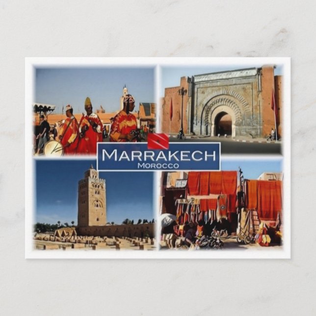 MA Morocco - Marrakech - Postcard (Front)