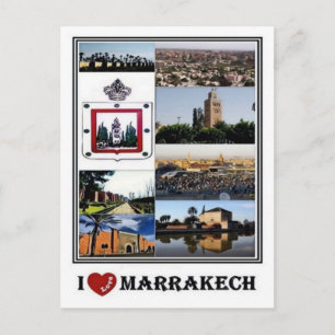 MA Morocco - Marrakech Postcard