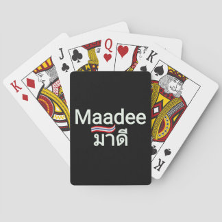 maadee Thailand  Playing Cards