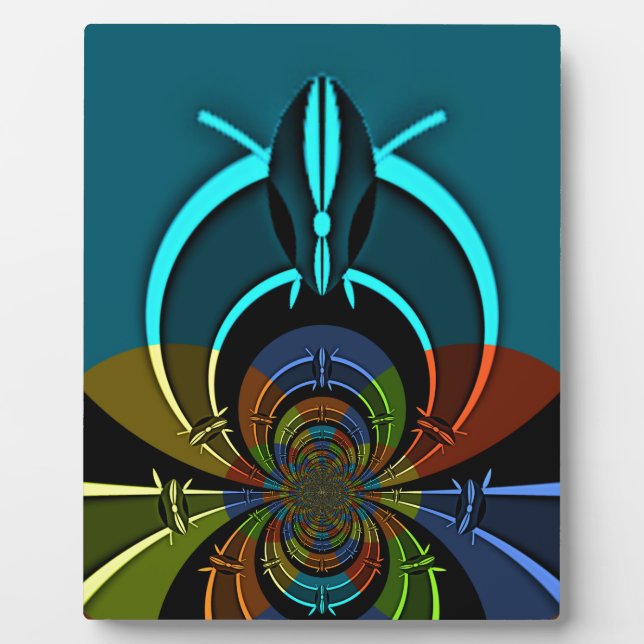 Maasai Colours Hakuna Matata Plaque (Front)