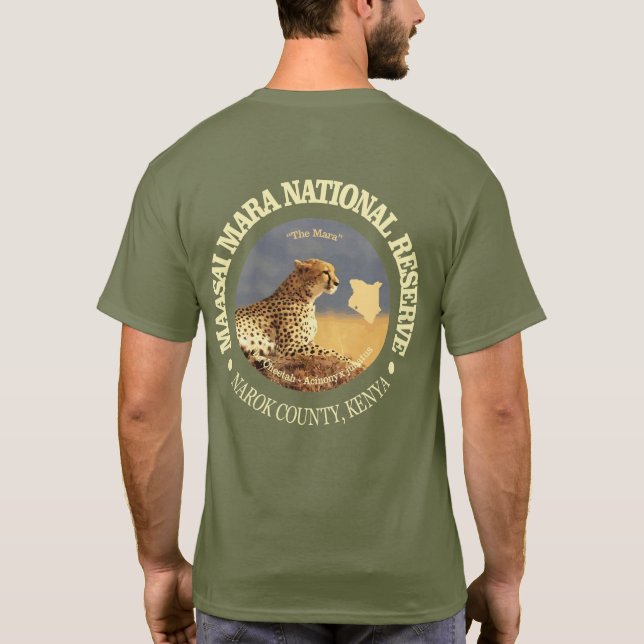 Maasai Mara National Reserve T-Shirt (Back)