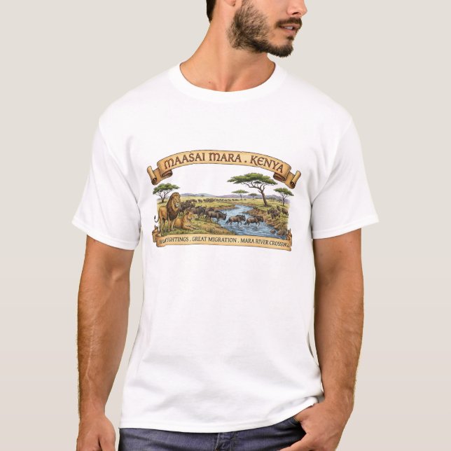 MAASAI MARA T-Shirt (Front)
