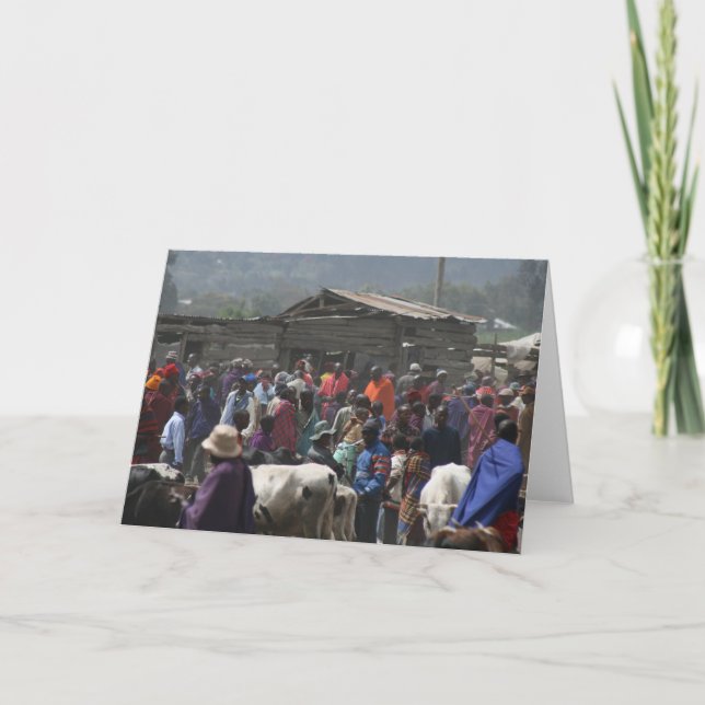 Maasai Market Card (Front)