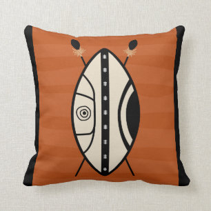 Maasai Shield Cushion