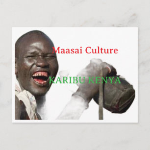 Maasai Tradition – A Taste of Heritage Postcard