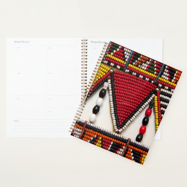 Maasai Tribal Beadwork Planner (Display)