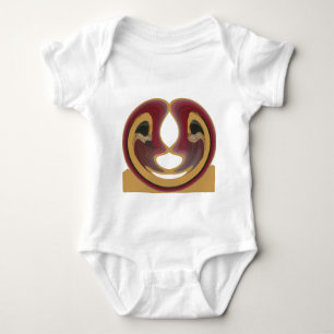 Maasai Tribal Whirl Art Print Baby Bodysuit