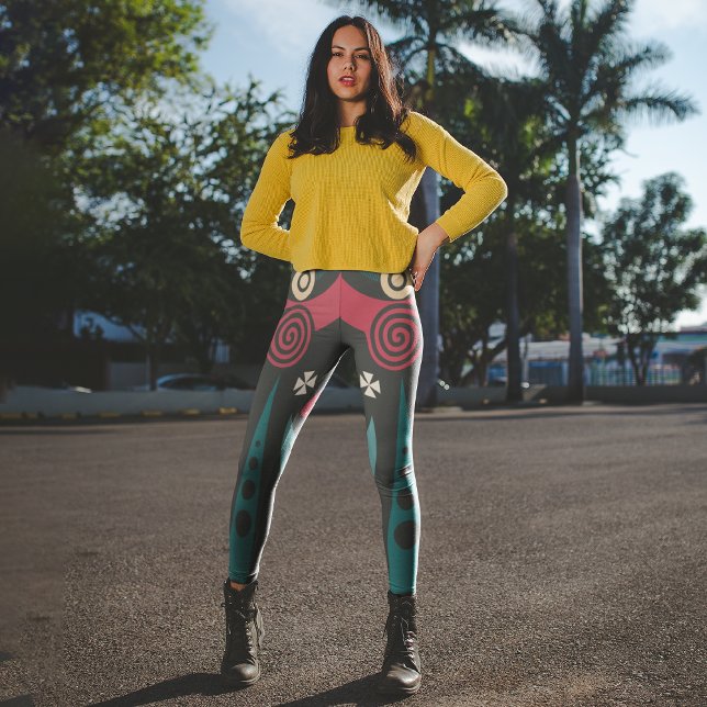 Maasai Warrior Capri Leggings (Creator Uploaded)