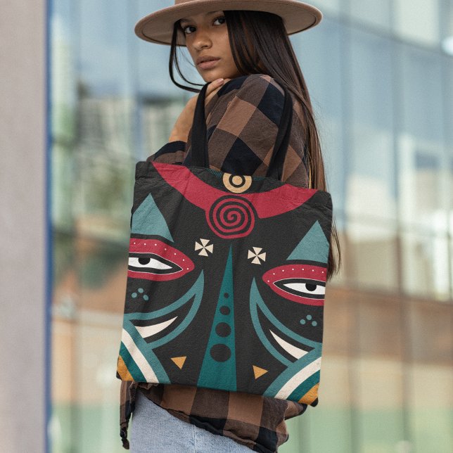 Maasai warrior tote bag (Creator Uploaded)