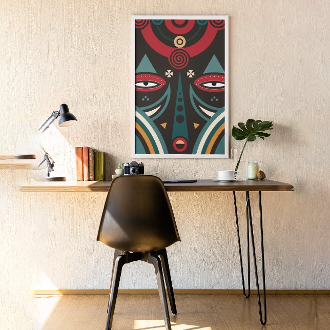 Maasai Warrior Tribal Canvas Print (Creator Uploaded)