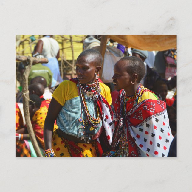 Maasai Women Postcard (Front)